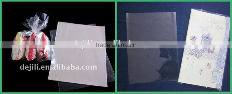 2015 Transparent Opp Bag With Header