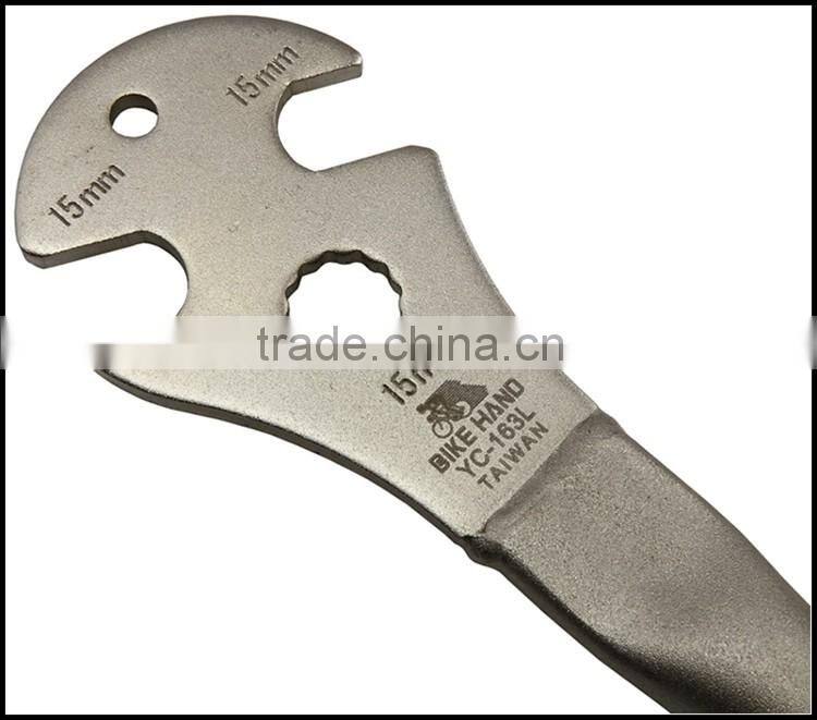 BIKE HAND YC-163L 15mm Bike Pedal Wrench Tool Bicycle Tool