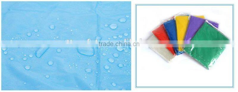 EVA colorful Kids Hooded Pullover Rain Poncho Kids Raincoat