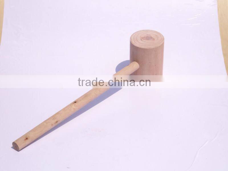 Wooden Hammer with Long Hammer stick
