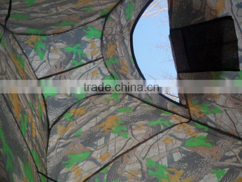 POP UP Tent Outdoor Toilet Watching Bird Tent Fishing Camouflage Beach Tent Leaves Camouflage