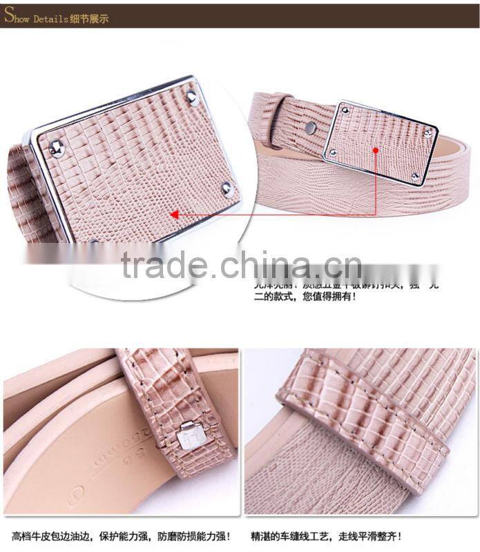 Braided rope belt for men