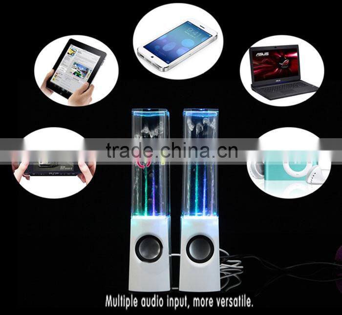 RC-S01 2pcs Fashionable Creative Dancing Mini Portable Waterproof Bluetooth Speaker Black