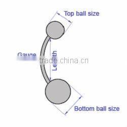 Shimmering Aqua Solitaire Spiral Twister Belly Ring