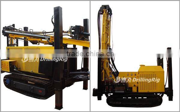 Technical Parameter Portable drilling rig machine DFQ-200 hydraulic used water well drilling machine for sale