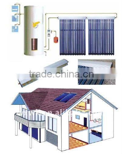 separated pressurized solar system