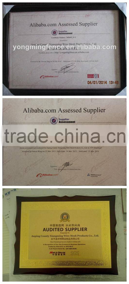 PVC coated Metal Steel tubular palisade Fencing