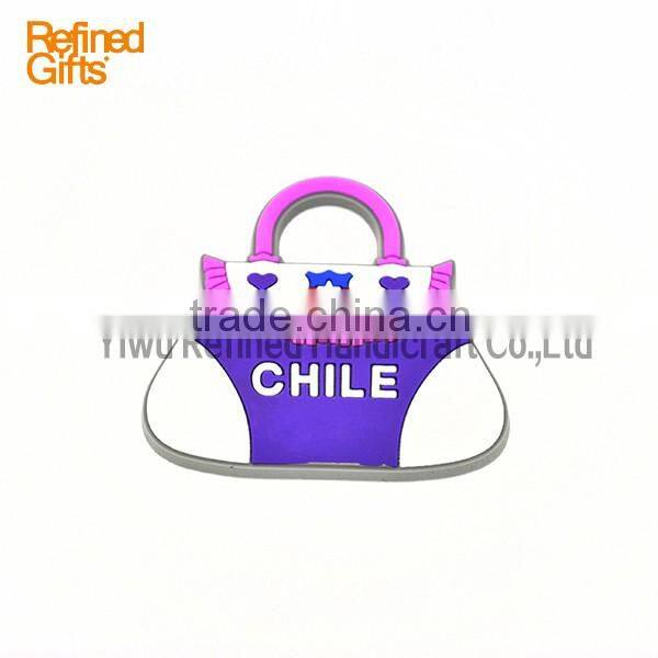 Bag PVC Rubber Soft Mini Fridge Magnets Lovely promotion gifts