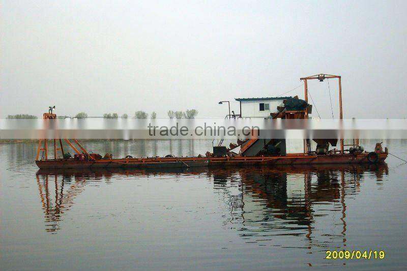 Best Selling Gold Suction Dredges Boat For Sale