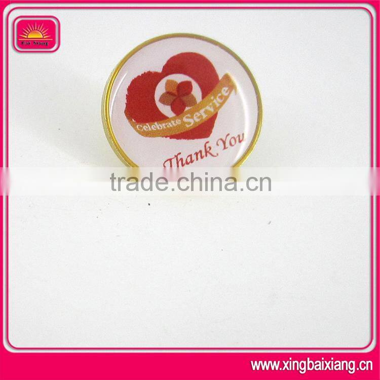 Colorful tourist souvenir epoxy metal pin badge