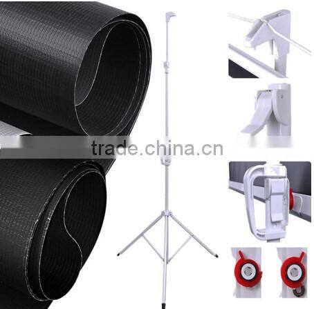 Motorized projector screen with high quality projector screen tripod stand 100inch 200inch 300inch