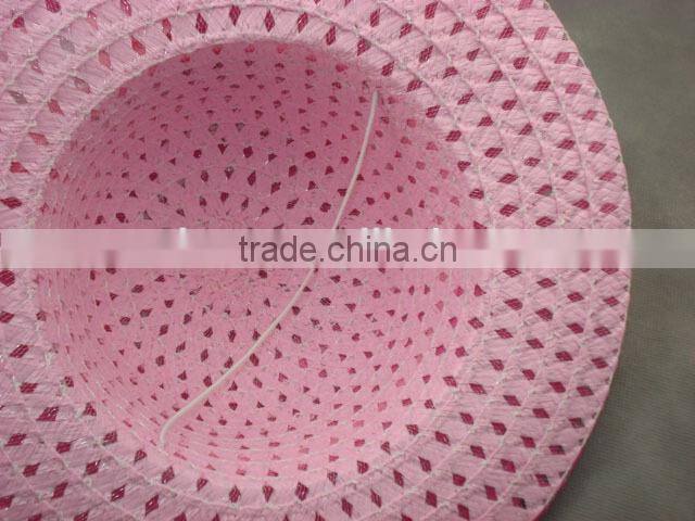 Factory latest straw hat children beach
