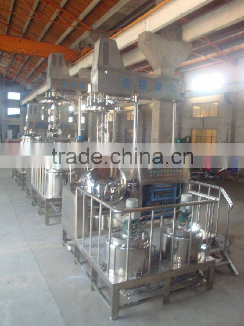 ointment cream vacuum emulsifying mixer