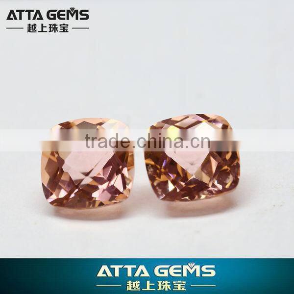 Loose gemstone nano sital champagne #777 for fancy jewelry-nano morganite