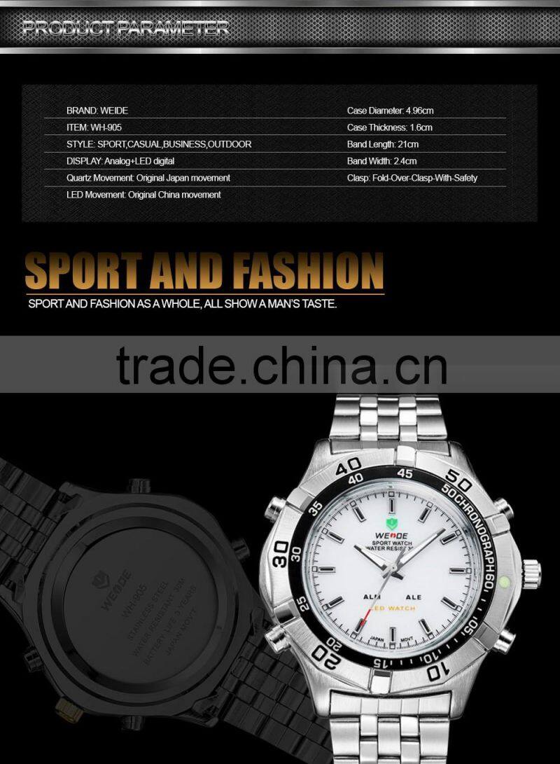 WEIDE WH905 Digital Waterproof Sports Watch Alibaba Express Wrist Watches