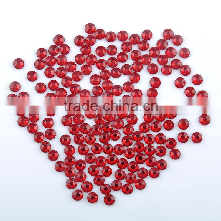 LCT colour best shinning quality China glass flatback rhinestones