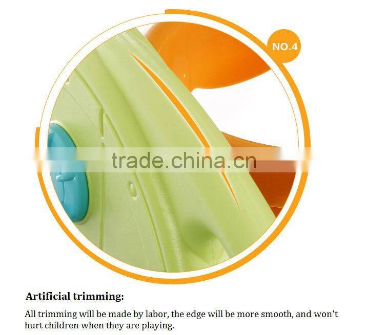 New design Indoor Plastic Foldable Slide