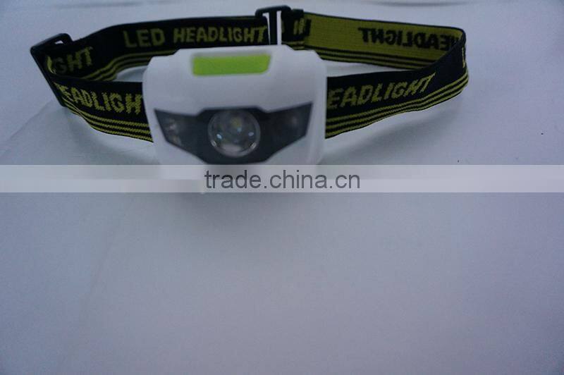 high bright battery power led red headlamp