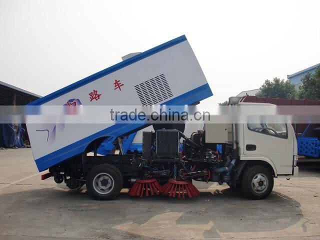 high quality factory sale dongfeng 4m3 road sweeper