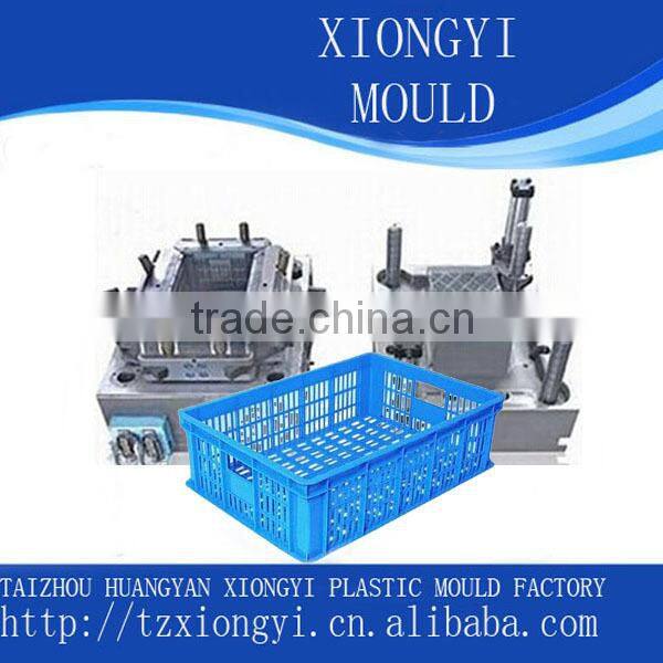 custom EU standard injection plastic recycle container mould manufacturer