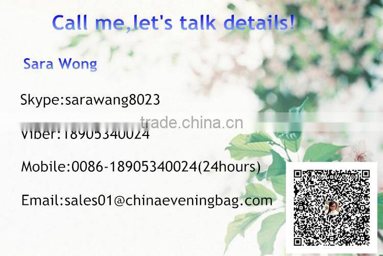 Lady box scallpoed shell metal cluth