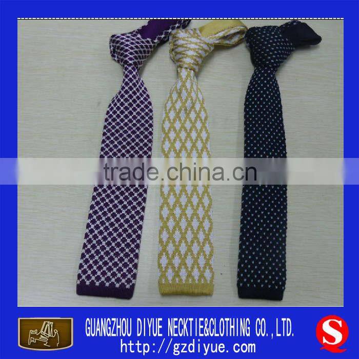 2013 latest silk knitted tie from Guangzhou
