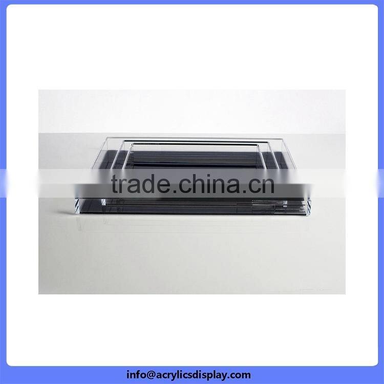 Cheap economic oem acrylic candy trays