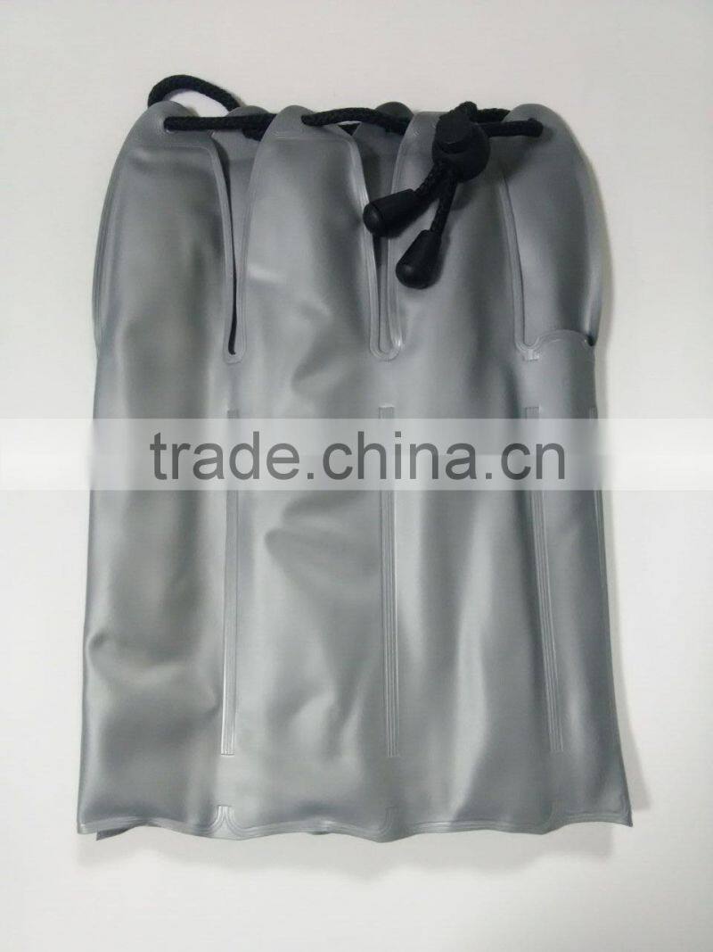 Wine Tote Bag PVC Plastic Bottle Cooler Tote Bag PVC Tote bag for Wine