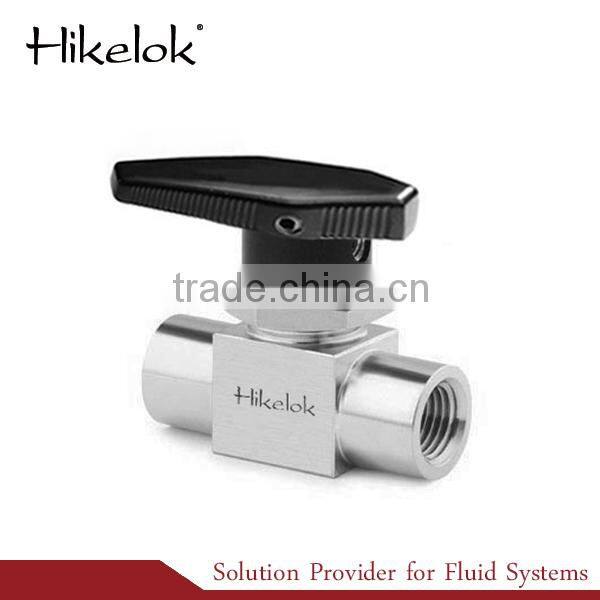 SS316 CNG gun valve, CNG dispenser 3 way ball valve mini ball valve