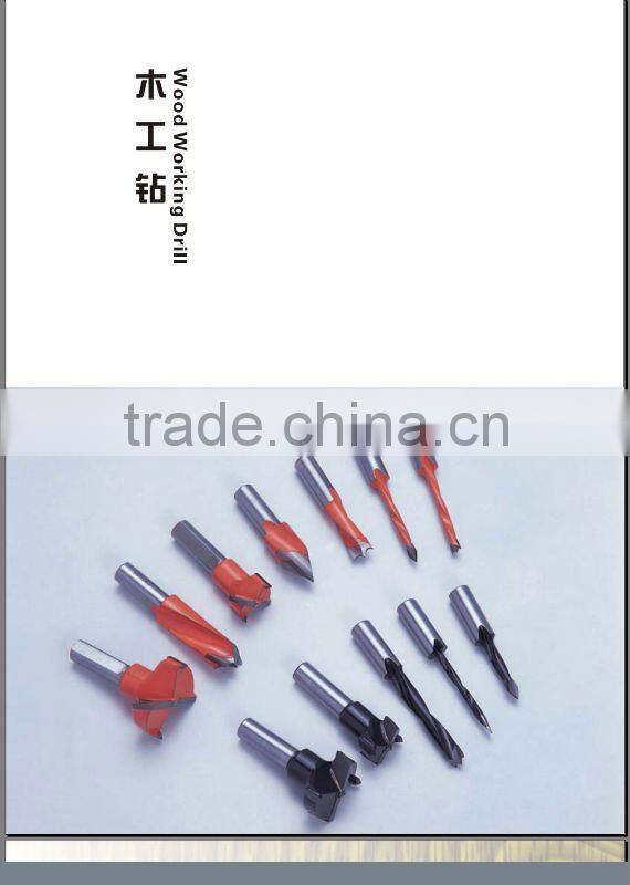 Woodworking carbide drill bits