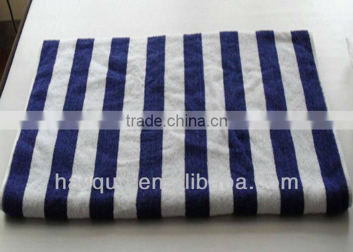 High Quality Beach Towel Stripe Blue And White Bath Towel