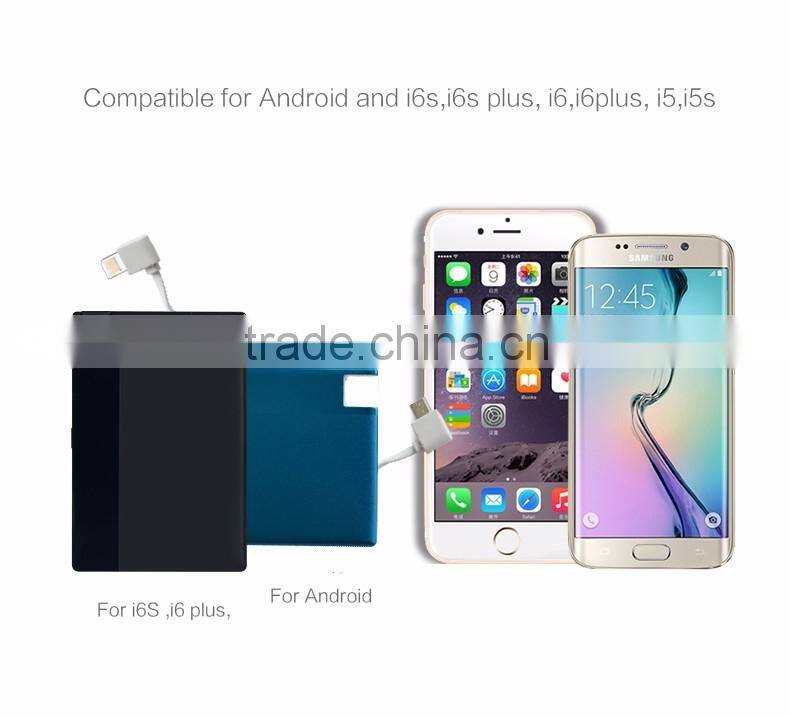 slim power bank 1500mAh