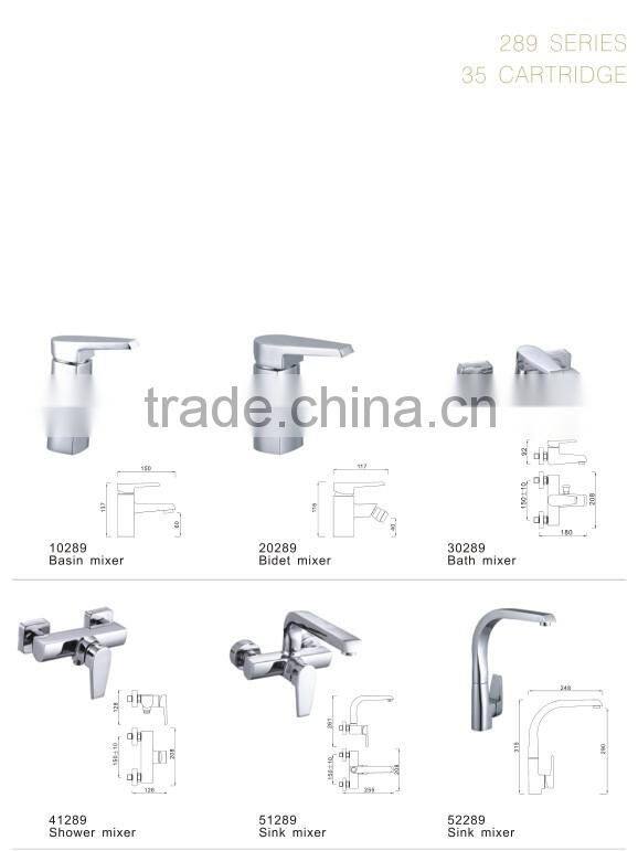 Exposed wall mounted bath and shower mixer tap with divertor