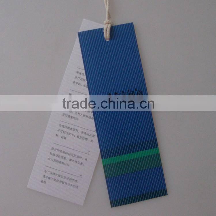 Custom hang tags for clothing