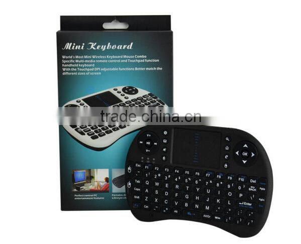 2.4G wireless air mouse with touchpad for android tv box and mini pc