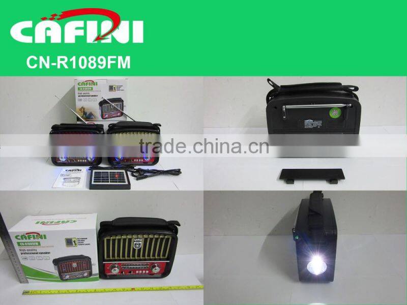 Hot sales solar powered fm radio solar powered am/fm radio