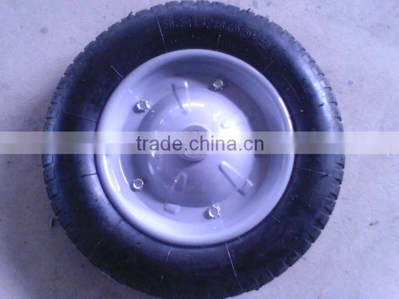 small inflatable rubber wheels for wheelbarrow