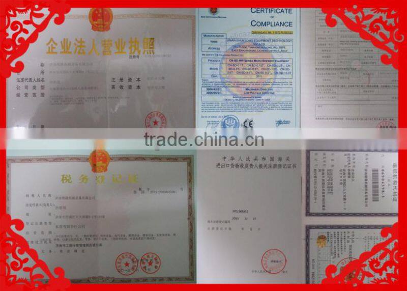 factory price 1000l microbrewery equipment