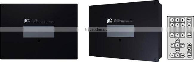 T-6705 IP LAN Network Audio Adapter PA System IP Amplifier