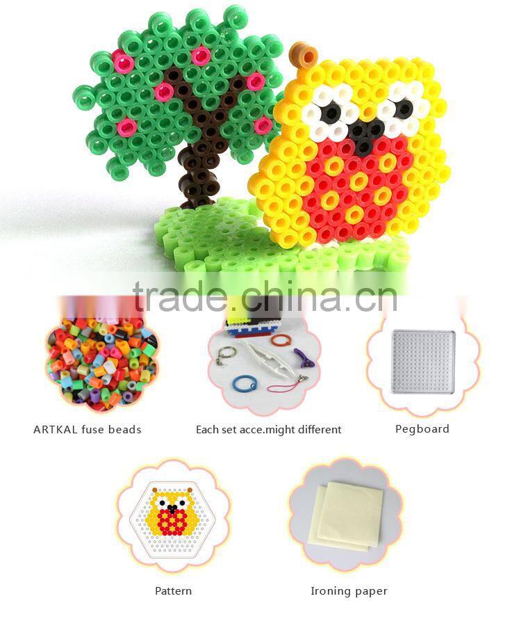 Creative fashion AE104 artkal fuse beads kits for kids christmas gifts