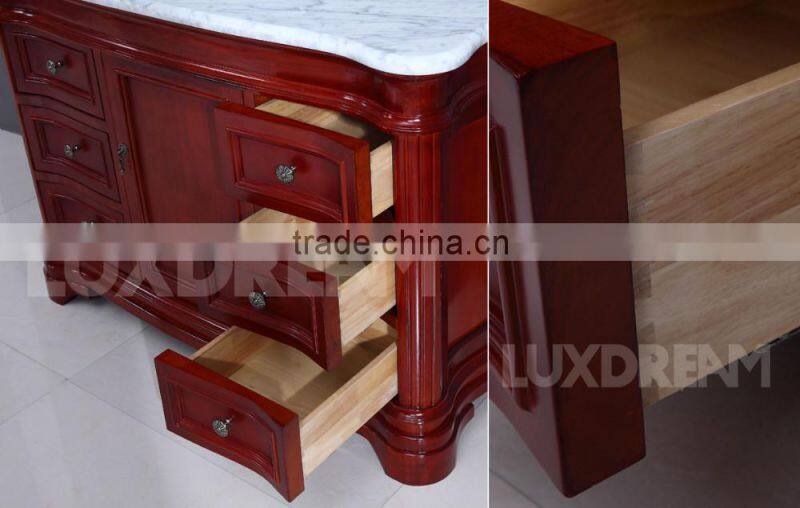 60 inch ice grey classic bathroom vanities for USA market