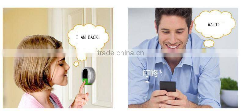 Vsarcam C95 WIFI Doorcam HD 720P CMOS Sensor Wireless Doorbell Two Way Audio/Video/Mobile View IP Indoor Camera