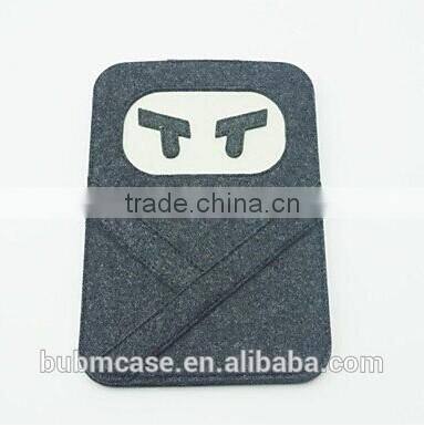 Fashion Black 9.7 inch Wool Felt Tablet Case Cartoon Naruto Bag Tablet Sleeve Tablet Pouch Laptop Bag