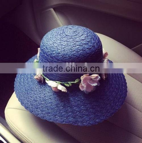 2016 fashion high quality farmers straw hats factory original selling beach hats wholesale straw cowboy hats