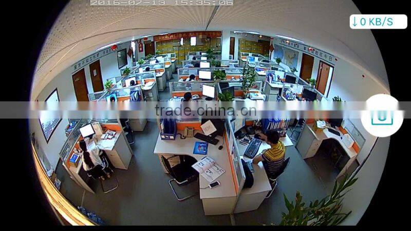 Hot New Products in Amazon 960P Fisheye Camera 360 degree panoramic CCTV P2P WIFI IP Camera