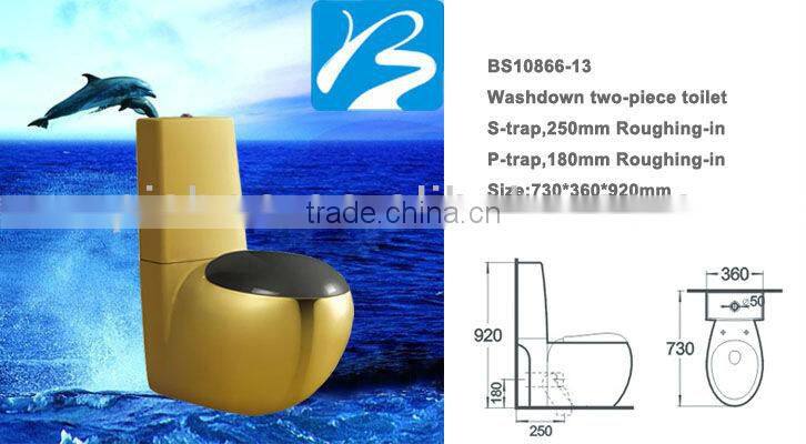 Water-saving Washdown 2-PC Toilet