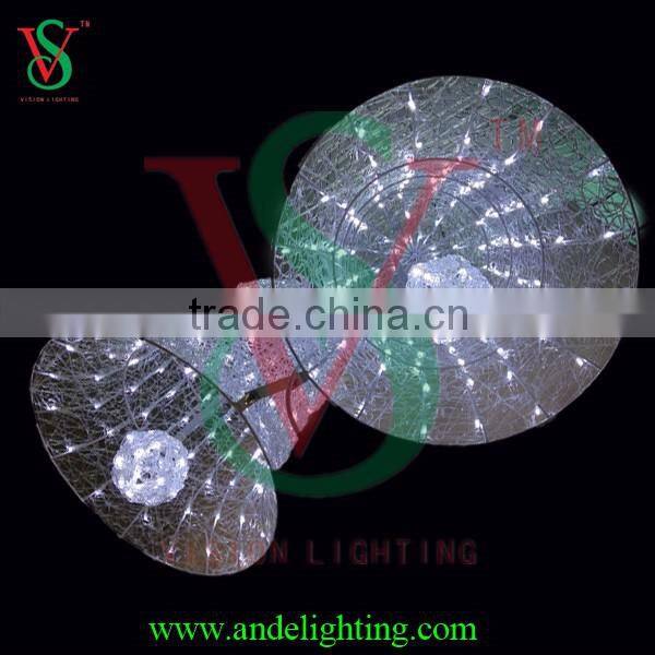Wholesale christmas holiday bell led light hanging bell light