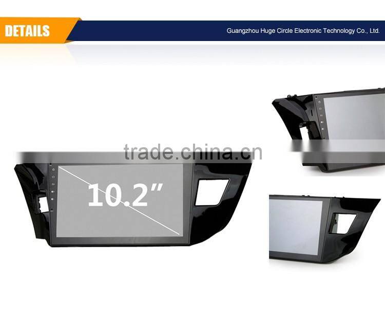 10.2 inch High Definition Digital Capacitive Screen car radio dvd with GPS mirror