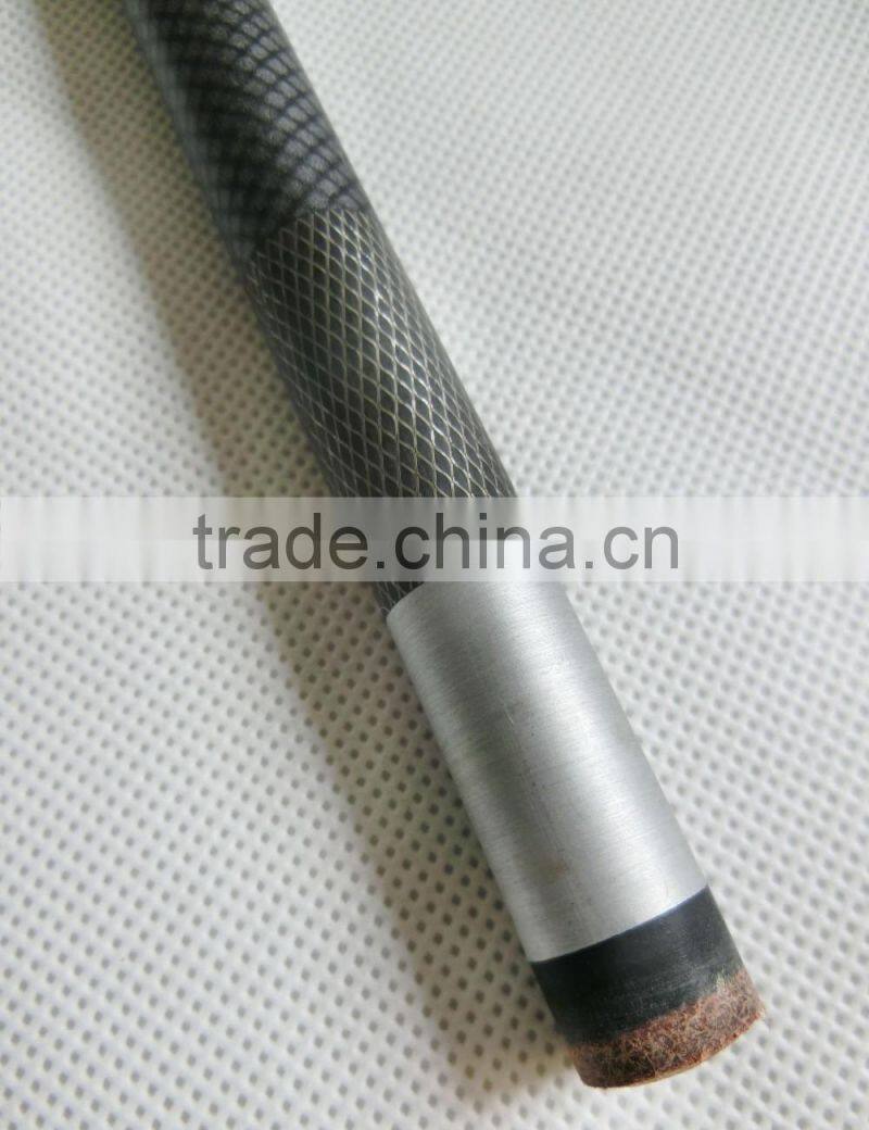 Wholesale 2-pc graphite pool cue stick carbon billiard cue 19OZ 58 ''