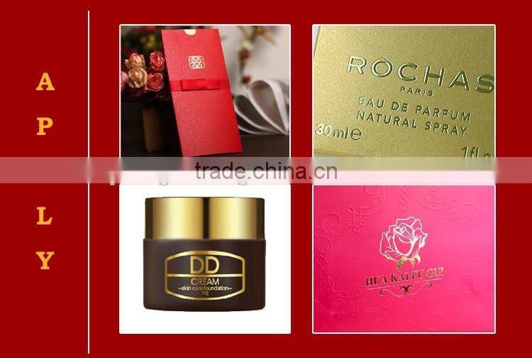 factory price quality Black Foil rolls for Fabric Aluminum foil stamping